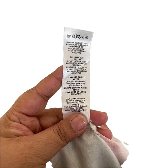 Asos Spaghetti Strap Floral Bodycon Midi Dress Blue Multi Size 6 - Picture 6 of 8